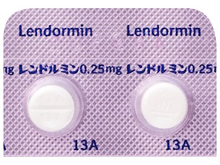 レンドルミン錠0.25mg