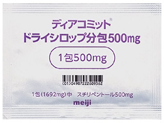 ディアコミットドライシロップ分包500mg