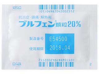 ブルフェン顆粒20%