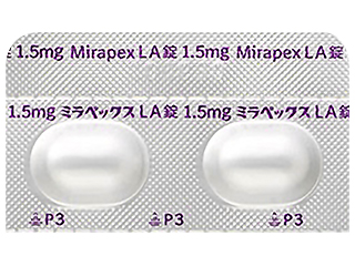 ミラペックスLA錠1.5mg