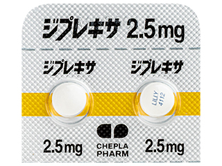 ジプレキサ錠2.5mg