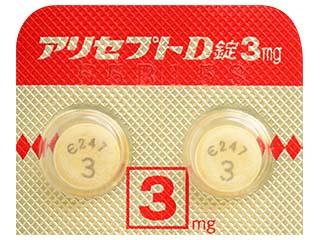 アリセプトD錠3mg