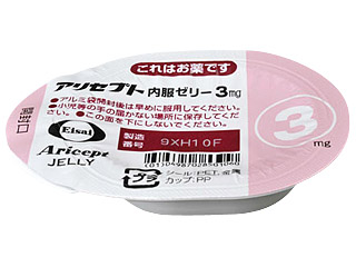 アリセプト内服ゼリー3mg