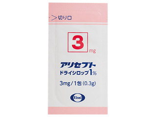 アリセプトドライシロップ1%