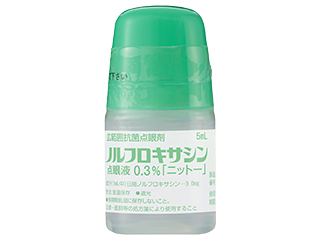 ノルフロキサシン点眼液0.3％「ニットー」