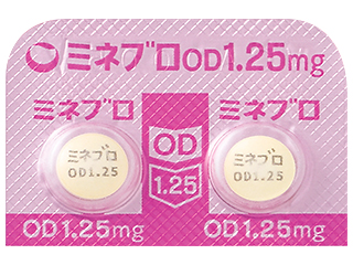 ミネブロOD錠1.25mg