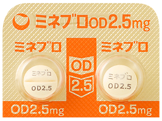 ミネブロOD錠2.5mg