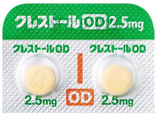 クレストールOD錠2.5mg