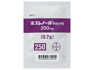 ホスレノール顆粒分包250mg