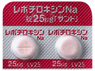 レボチロキシンNa錠25μg「サンド」