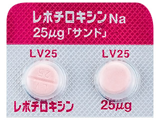 レボチロキシンNa錠25μg「サンド」
