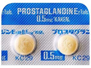 プロスタグランジンE2錠0.5mg「科研」