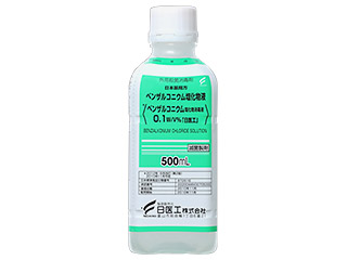 ベンザルコニウム塩化物消毒液0.1W/V%「日医工」