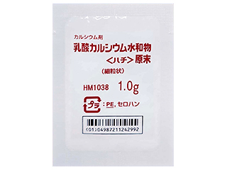 乳酸カルシウム水和物<ハチ>原末