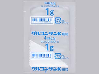 グルコンサンK細粒4mEq／g