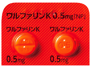 ワルファリンK錠0.5mg「NP」