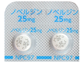 ノベルジン錠25mg