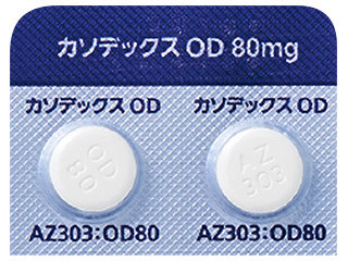 カソデックスOD錠80mg