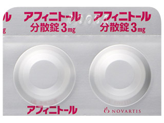 アフィニトール分散錠3mg