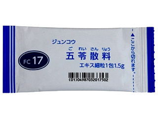 ジュンコウ五苓散料FCエキス細粒医療用