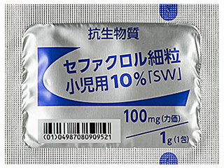 セファクロル細粒小児用10%「SW」