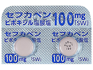 セフカペンピボキシル塩酸塩錠100mg「SW」