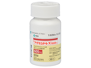 アイセントレス錠600mg