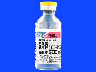 水溶性ハイドロコートン注射液500mg