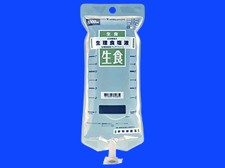 生理食塩液バッグ「フソー」
