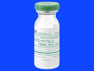ヘパリンナトリウム注1万単位／10mL「AY」