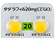 タダラフィル錠20mgCI「GO」