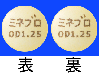 ミネブロOD錠1.25mg