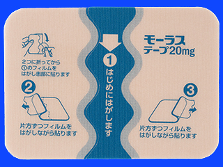 モーラステープ20mg