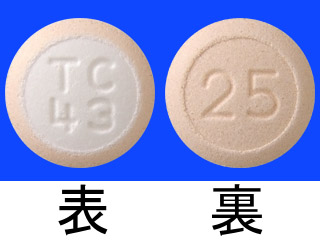 ティーエスワン配合OD錠T25